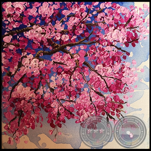Flor de árbol 2 - Obra de Mónica Guerra